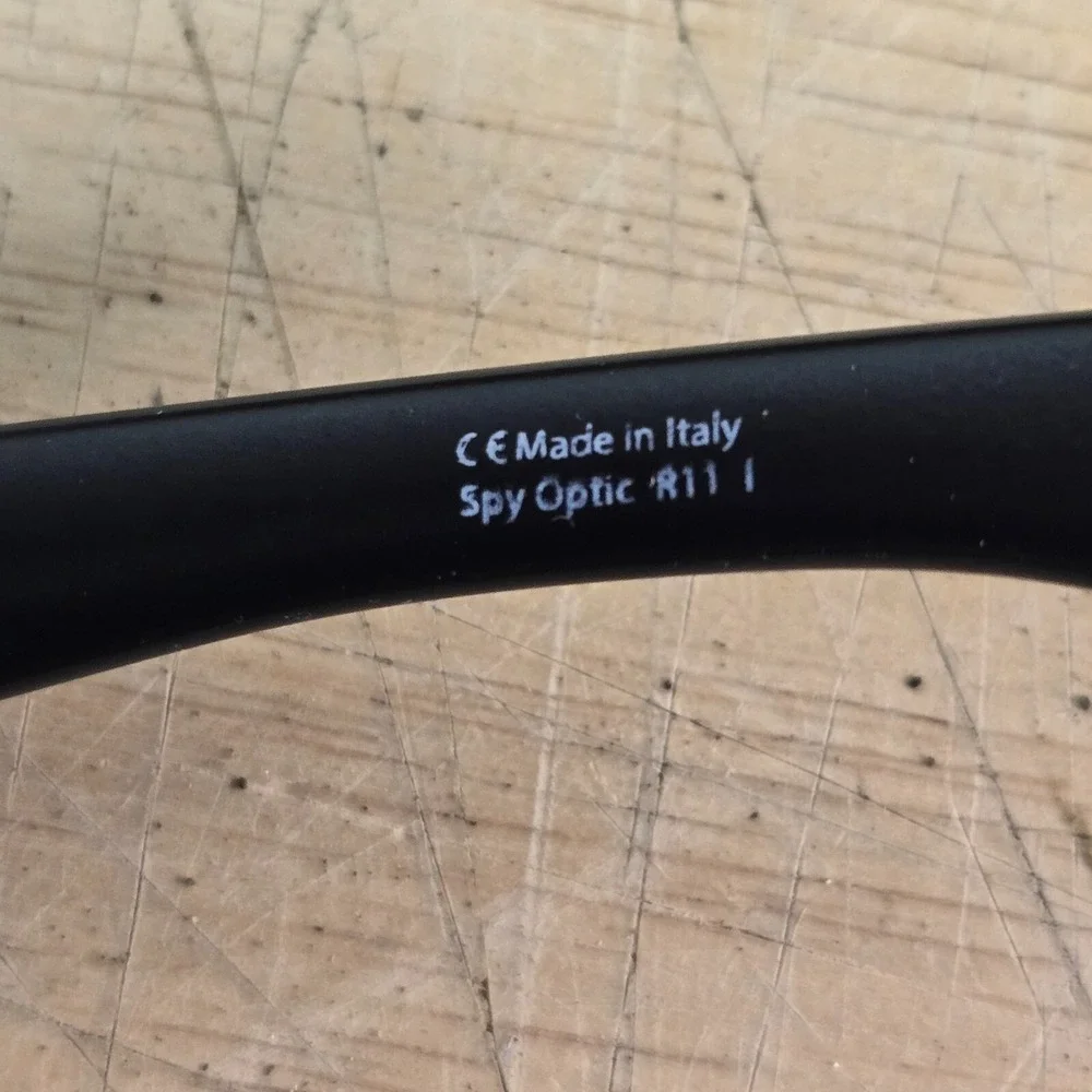 SPY OPTIC  COOPER XL'S BLACK POLARIZED sunglasses nice used condition Italy